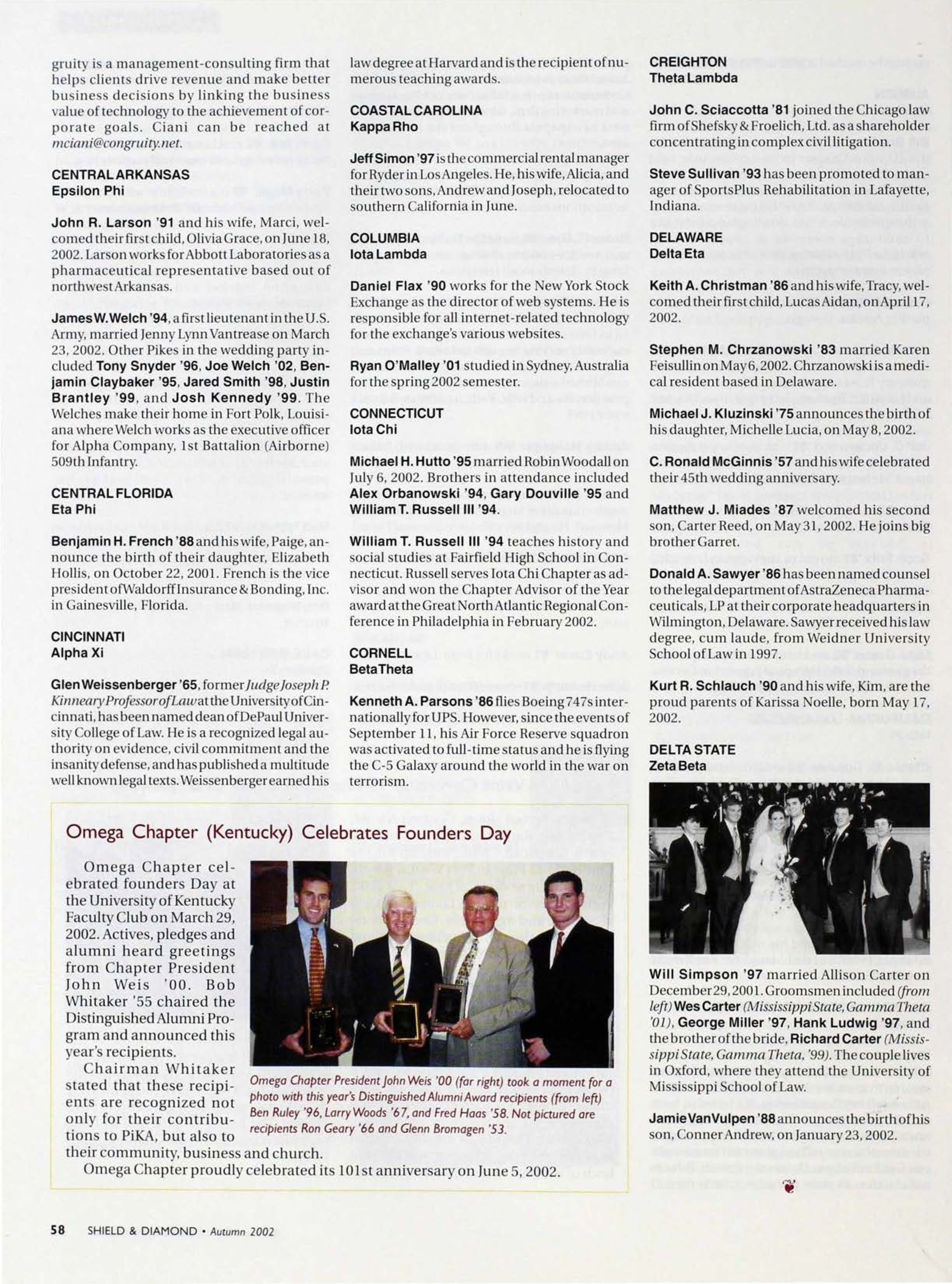 Omega Chapter (Kentucky) Celebrates Founders Day